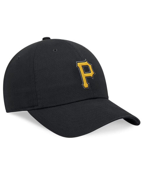 Men's Black Pittsburgh Pirates Evergreen Club Adjustable Hat