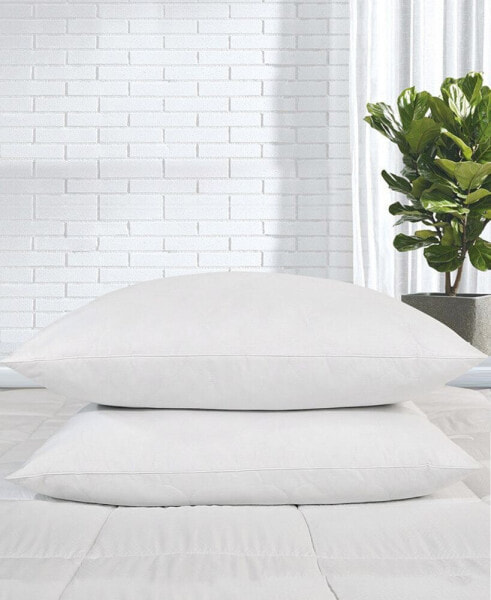 2 Pack Down Feather Bed Pillows, Size- King