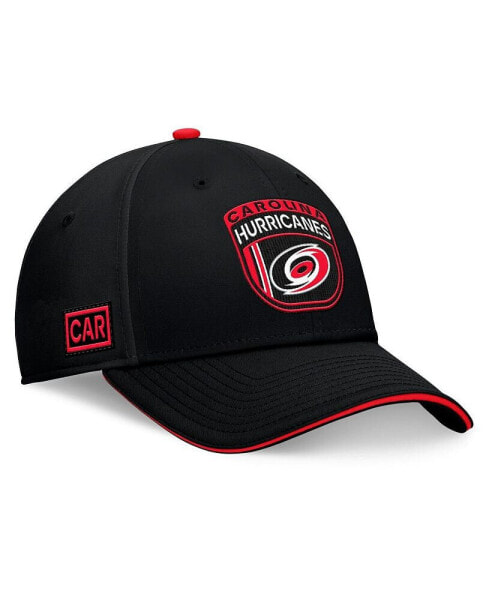 Men's Black Carolina Hurricanes 2024 NHL Draft Flex Hat