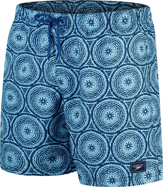 Speedo Spodenki Kąpielowe Męskie Speedo Print Leis 18" Watershort Blue R.XXL