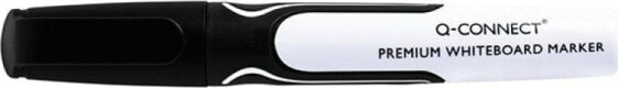 Фломастеры Q-Connect Marker do tablic Premium, gum. ручка, круглый, 2-3мм (линия), черный / KF26109