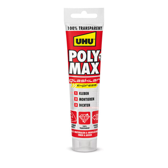 Герметик / Клей UHU 6310615 Poly Max Cristal Express Прозрачный 115 g