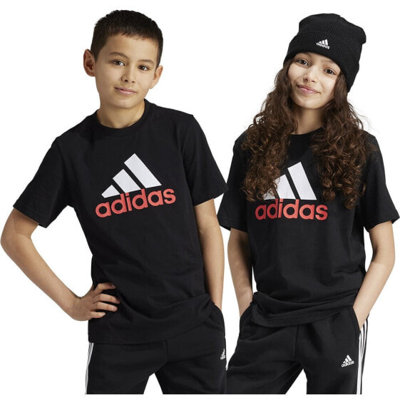 ADIDAS Essentials Two-Color Big Logo Cotton short sleeve T-shirt