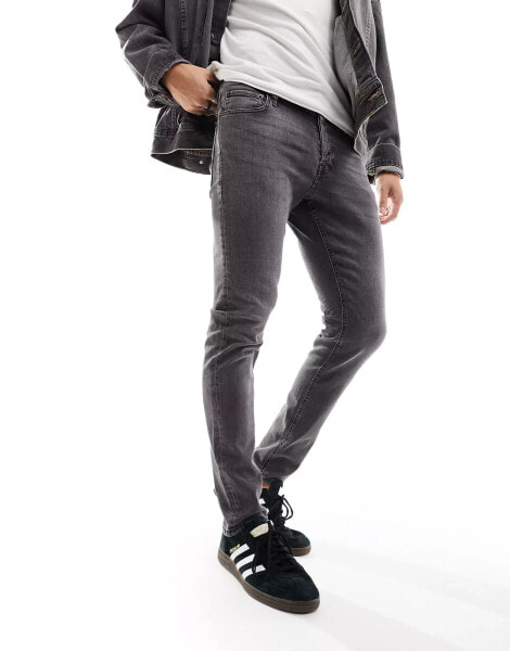 Jack & Jones Intelligence Glenn slim fit jeans in black