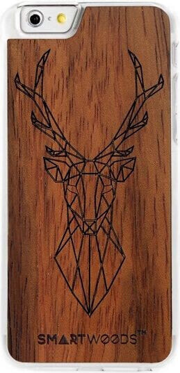 SmartWoods Case Etui Drewniane Deer Clear Iphone 6 6S Plus