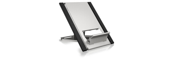 Подставка для ноутбука ICY BOX IB-LS300-LH черный-серебристый 10"-22" алюминий-пластик 10 кг