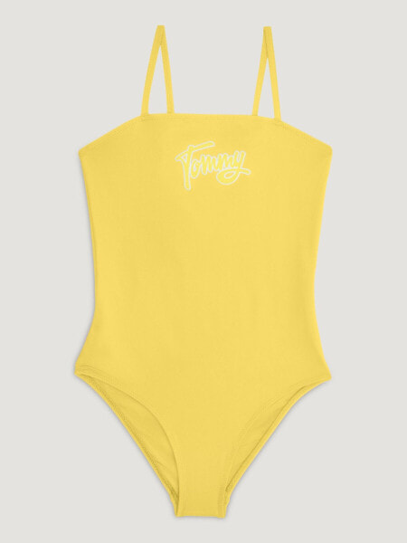 Kids' Tommy Script One-Piece Swimsuit