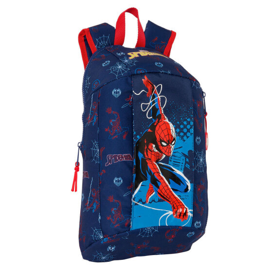 Детский рюкзак Spider-Man Neon Mini Темно-синий 22 х 39 х 10 см