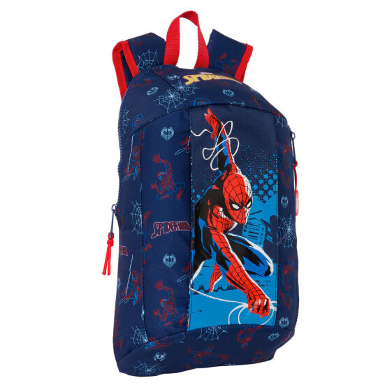 Темно синий детский рюкзак Spider-Man Neon Mini 22 x 39 x 10 cm