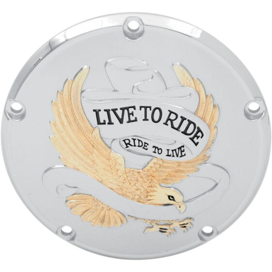 DRAG SPECIALTIES Live To Ride Derby Harley Davidson FLD 1690 Dyna Switchback 12 33-0065GA Clutch Cover