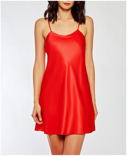 Women's Marina Lux Sleeveless Satin Chemise