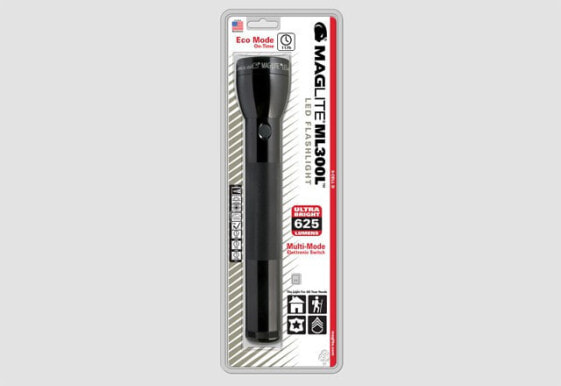 MAGLITE ML300L - Hand flashlight - Black - 1 m - IPX4 - LED - 625 lm