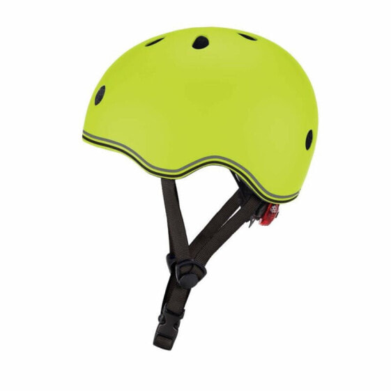 Зеленый детский шлем Globber Lime Green Jr 506-106.