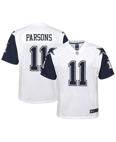 Big Boys Micah Parsons White Dallas Cowboys Alternate Game Jersey