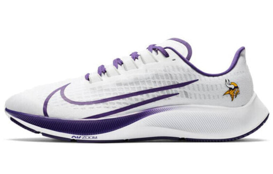 Кроссовки Nike Pegasus 37 "Викинги Миннесоты" бело-фиолетовые