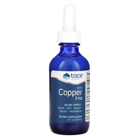 Ionic Copper, 3 mg, 2 fl oz (59 ml)