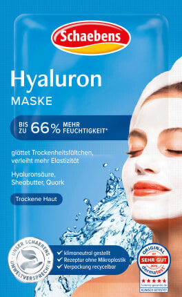 Gesichtsmasken Hyaluron (10 St.x2x5 ml), 100 ml