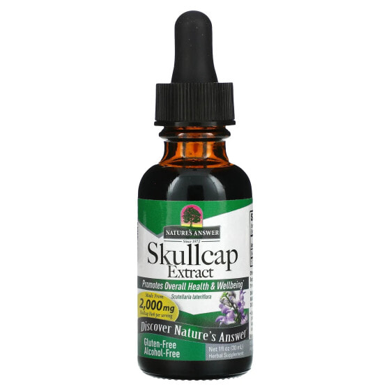 Skullcap Extract, Alcohol-Free, 2,000 mg, 1 fl oz (30 ml)