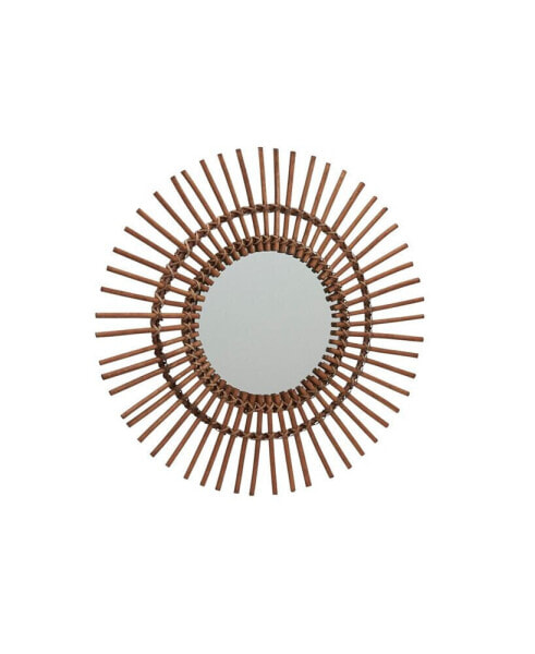 Decorative Wall Mirror Pinwheel Design