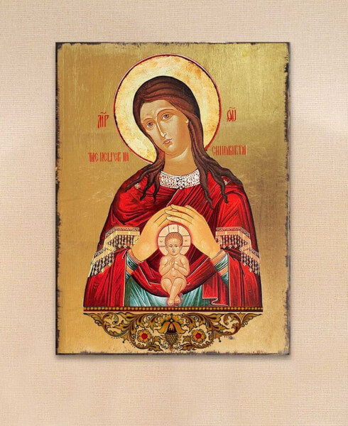 Blessed Virgin Mary Life Giving Icon 8" x 6"