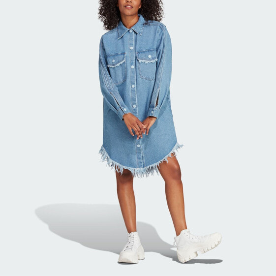 Платье Adidas Originals Fringed Dress