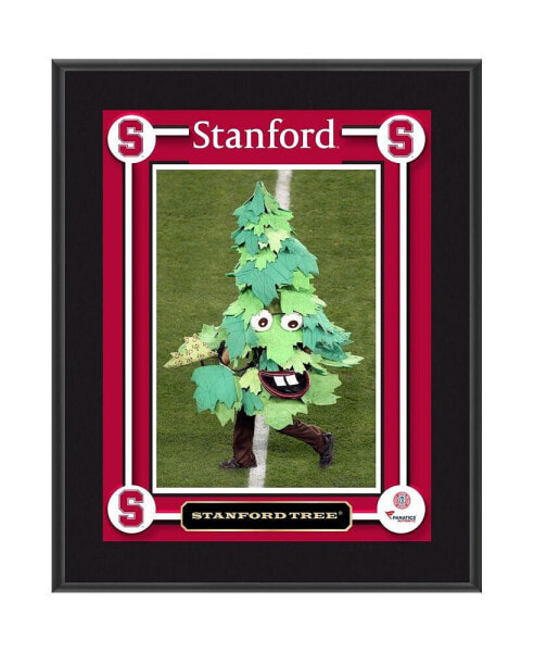 Stanford Cardinal Stanford Tree Mascot 10.5'' x 13'' Sublimated Plaque
