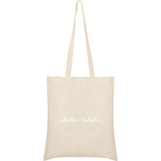 KRUSKIS Mountain Heartbeat Tote Bag