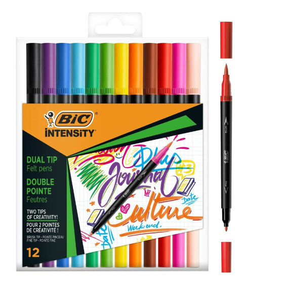 Набор маркеров Bic Intensity 12 Предметы Разноцветный