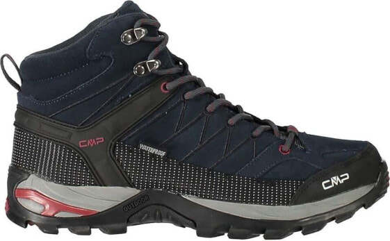 Buty trekkingowe męskie CMP Rigel Mid Trekking Shoe Wp Asphalt/Syrah r. 41 (3Q12947-62BN)