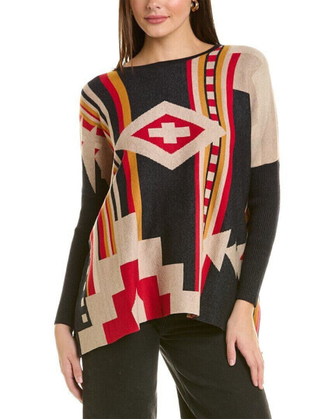 Joseph A. Boxy Sweater Women's Red M