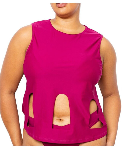 Купальник женский MIGA Swimwear Marije Cutout Top с вырезом на груди