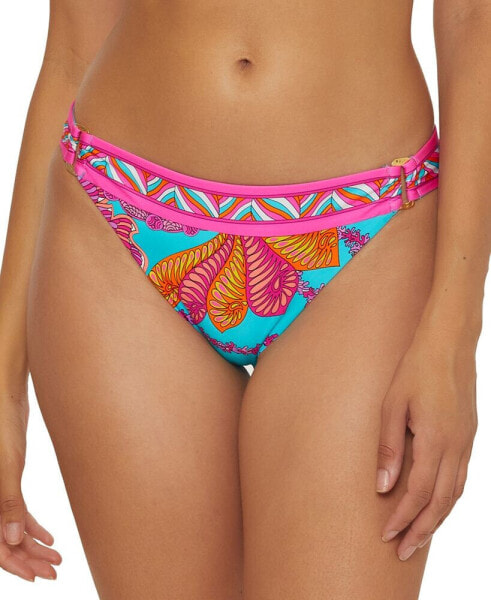 Women's Meilani Hardware-Trim Hipster Bikini Bottoms