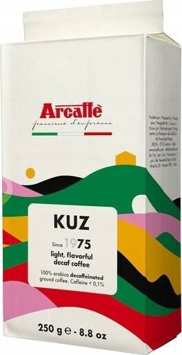 Arcaffe Arcaffe Kuz - Kawa bezkofeinowa mielona 250g