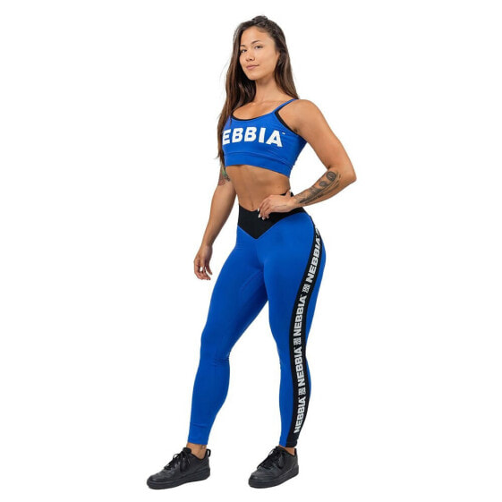 NEBBIA Side Stripe Iconic Leggings High Waist