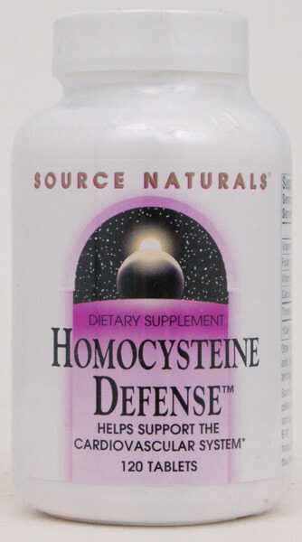 Source Naturals, Защита гомоцистеина, 120 таблеток