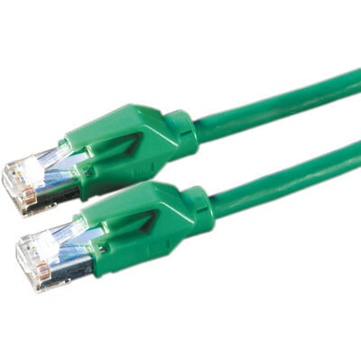 Draka Comteq S/FTP Patch cable Cat6 - Green - 0.5 m - 0.5 m