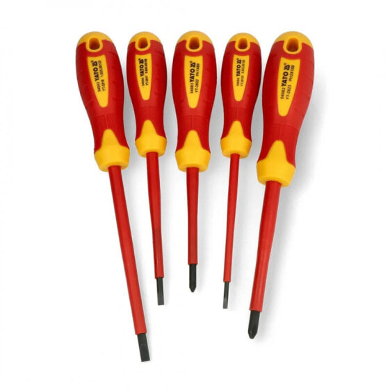 Insulated screwdriver set VDE Yato YT-2827 - 5pcs