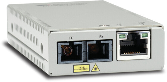 Allied Telesis AT-MMC200/SC-960 - 100 Mbit/s - 10Base-T - 100Base-T - 1000Base-T - 1000Base-SX - IEEE 802.1Q - Fast Ethernet - 10,100 Mbit/s