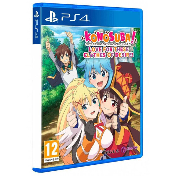 PLAYSTATION GAMES PS4 KonoSuba God´s Blessing on this Wonderful World Love For These Clothes Of Desire