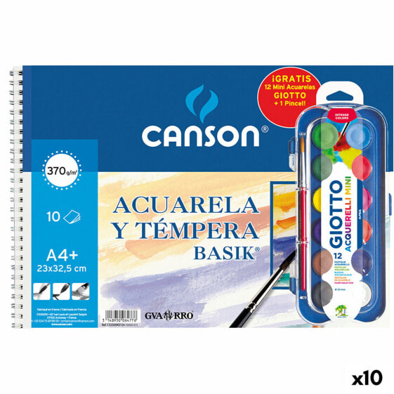 Блокнот Canson Basik 23 x 32,5 cm A4+ (10 штук)