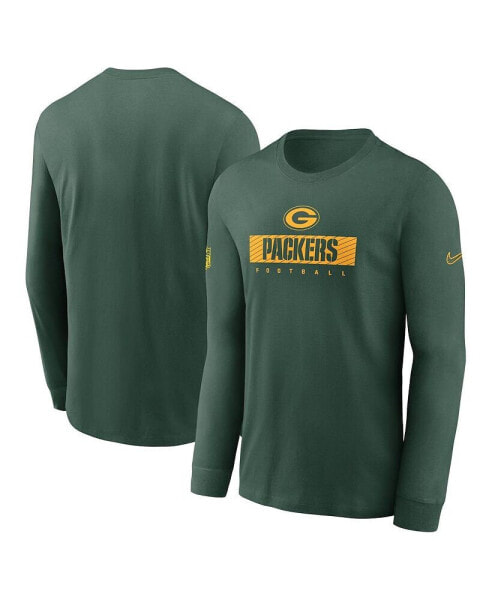Men's Bay Packers Sideline Performance Long Sleeve T-Shirt