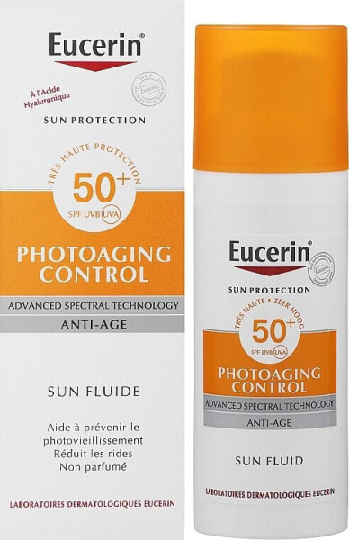 Anti-Aging Sonnenschutzfluid für das Gesicht SPF 50