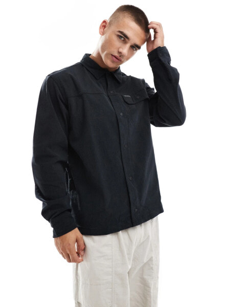 Columbia Flare Gun corduroy shirt in black