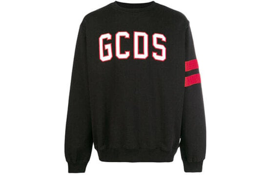 GCDS 字母Logo长袖卫衣 男女同款 黑色 / Худи GCDS Logo CC94U020029-002
