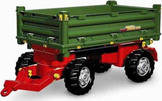 Rolly Toys Rolly Toys rollyTrailer Przyczepa Rolly Multi dwuosiowa zielona