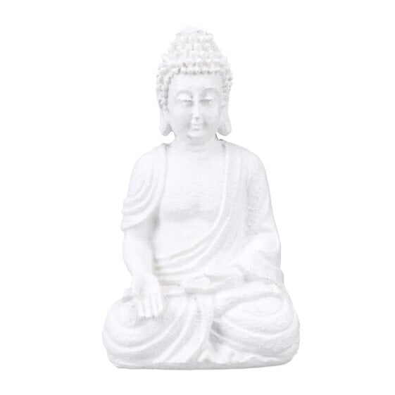 Weiße Buddha Figur 17,5 cm