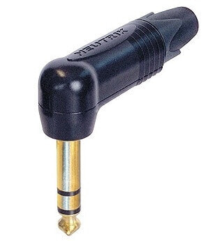 Neutrik NP3RX-B - 1/4" phone plug - Black - Gold - 15.4 mm - 52 mm - 61.3 mm