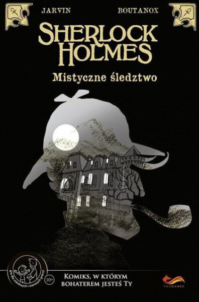 FoxGames Gra książkowa Sherlock Holmes: Mistyczne śledztwo. Komiks Paragrafowy