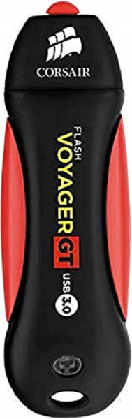 Corsair Flash Voyager GT 1TB USB 3.0 Memory Stick High Performance with USB 3.0 or USB 2.0 Durable Rubber Case Water Resistant Shockproof Black/Red