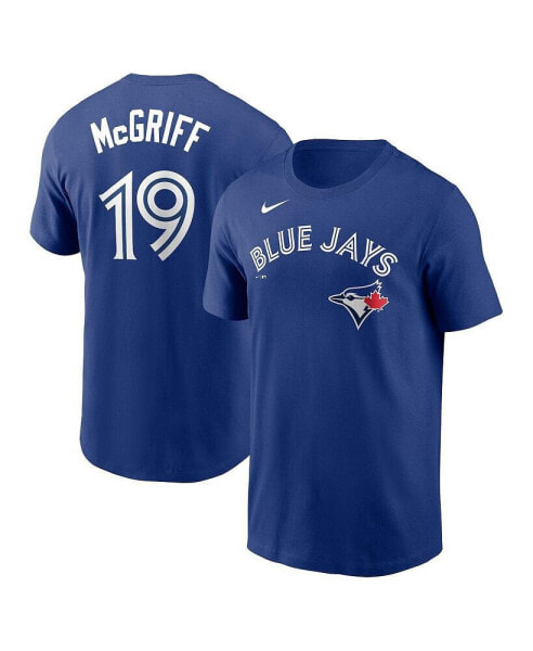 Men's Fred McGriff Royal Toronto Blue Jays Name and Number T-shirt